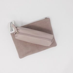 H&M Blush Pink Makeup Bag Clutch w/ Strap